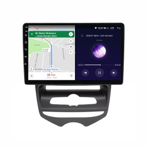 Navigatie dedicata cu Android Hyundai ix20 2010 - 2019, clima manuala, 4GB RAM, Radio GPS Dual Zone, Display HD QLED 9" Touchscreen, Internet Wi-Fi si slot SIM 4G, Bluetooth, MirrorLink, USB 100282170