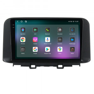 Navigatie dedicata cu Android Hyundai Kona dupa 2017, 12GB RAM, Radio GPS Dual Zone, Display 2K QLED 10.36" Touchscreen, Internet Wi-Fi si slot SIM 4G, Bluetooth, MirrorLink, USB, Waze 96730