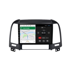 Navigatie dedicata cu Android Hyundai Santa Fe II 2006 - 2012, 1GB RAM, Radio GPS Dual Zone, Display HD IPS 9" Touchscreen, Internet Wi-Fi, Bluetooth, MirrorLink, USB 100527870