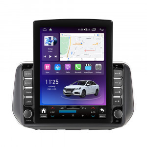 Navigatie dedicata cu Android Hyundai Santa Fe IV dupa 2018, 4GB RAM, Radio GPS Dual Zone, Touchscreen IPS 9.7" HD tip Tesla, Internet Wi-Fi si slot SIM 4G, Bluetooth, MirrorLink, USB
