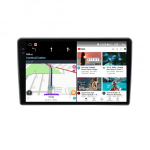 Navigatie dedicata cu Android Jeep Cherokee IV 2007 - 2014, 4GB RAM, Radio GPS Dual Zone, Display 2K QLED 10.36" Touchscreen, Internet Wi-Fi si slot SIM 4G, Bluetooth, MirrorLink, USB, Waze 109540