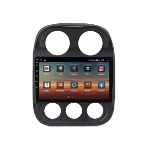 Navigatie dedicata cu Android Jeep Compass I 2011 - 2016, 4GB RAM, Radio GPS Dual Zone, Display HD QLED 10" Touchscreen, Internet Wi-Fi si slot SIM 4G, Bluetooth, MirrorLink, USB 100251900