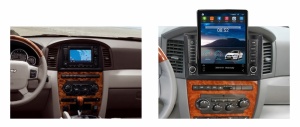 Navigatie dedicata cu Android Jeep Grand Cherokee III 2004 - 2007 cu navigatie originala, 2GB RAM, Radio GPS Dual Zone, Touchscreen IPS 9.7" HD tip Tesla, Internet Wi-Fi, Bluetooth, MirrorLink, USB 100502220