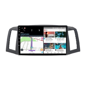 Navigatie dedicata cu Android Jeep Grand Cherokee III 2004 - 2007 fara navigatie originala, 2GB RAM, Radio GPS Dual Zone, Display HD QLED 10" Touchscreen, Internet Wi-Fi si slot SIM 4G, Bluetooth, MirrorLink, USB 100274670