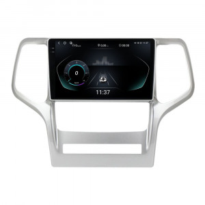 Navigatie dedicata cu Android Jeep Grand Cherokee IV 2011 - 2014, 12GB RAM, Radio GPS Dual Zone, Display 2K QLED 9.5" Touchscreen, Internet Wi-Fi si slot SIM 4G, Bluetooth, MirrorLink, USB, Waze 97030
