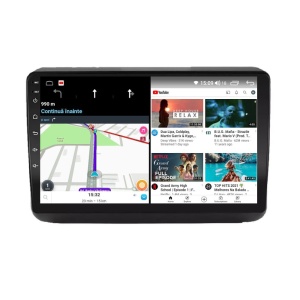 Navigatie dedicata cu Android Jeep Grand Cherokee IV 2014 - 2021, 4GB RAM, Radio GPS Dual Zone, Display HD QLED 9" Touchscreen, Internet Wi-Fi si slot SIM 4G, Bluetooth, MirrorLink, USB 100267500