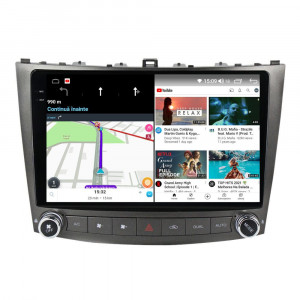Navigatie dedicata cu Android Lexus IS 2005 - 2013, 12GB RAM, Radio GPS Dual Zone, Display 2K QLED 10.36" Touchscreen, Internet Wi-Fi si slot SIM 4G, Bluetooth, MirrorLink, USB, Waze 99760