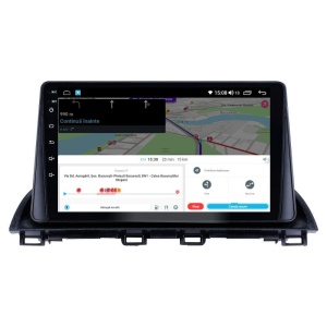 Navigatie dedicata cu Android Mazda 3 2013 - 2019, 2GB RAM, Radio GPS Dual Zone, Display HD QLED 9" Touchscreen, Internet Wi-Fi si slot SIM 4G, Bluetooth, MirrorLink, USB 100290810
