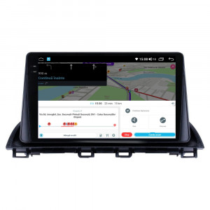 Navigatie dedicata cu Android Mazda 3 2013 - 2019, 4GB RAM, Radio GPS Dual Zone, Display 2K QLED 9.5" Touchscreen, Internet Wi-Fi si slot SIM 4G, Bluetooth, MirrorLink, USB, Waze 111820