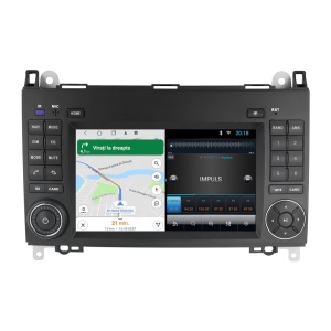 Navigatie dedicata cu Android Mercedes A-Class W169 2004 - 2012, 4GB RAM, Radio GPS Dual Zone, Display HD IPS 7'' Touchscreen, Internet Wi-Fi si slot SIM 4G, Bluetooth, MirrorLink, USB 100007950