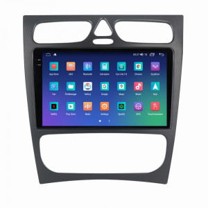 Navigatie dedicata cu Android Mercedes C-Class W203 2000 - 2004, 8GB RAM, Radio GPS Dual Zone, Display 2K QLED 9.5" Touchscreen, Internet Wi-Fi si slot SIM 4G, Bluetooth, MirrorLink, USB, Waze 110240