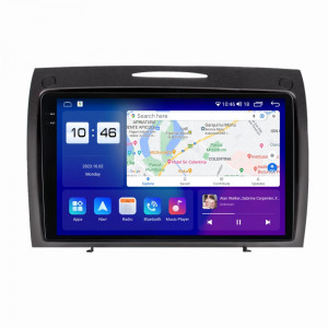 Navigatie dedicata cu Android Mercedes SLK R171 2004 - 2011, 8GB RAM, Radio GPS Dual Zone, Display 2K QLED 9.5" Touchscreen, Internet Wi-Fi si slot SIM 4G, Bluetooth, MirrorLink, USB, Waze 108020