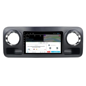 Navigatie dedicata cu Android Mercedes Sprinter dupa 2018, 1GB RAM, Radio GPS Dual Zone, Display HD IPS 10" Touchscreen, Internet Wi-Fi, Bluetooth, MirrorLink, USB 100529400
