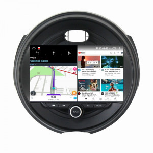 Navigatie dedicata cu Android Mini Cooper / One (F55, F56, F57) 2014 - 2020, 4GB RAM, Radio GPS Dual Zone, Display 2K QLED 9.5" Touchscreen, Internet Wi-Fi si slot SIM 4G, Bluetooth, MirrorLink, USB, Waze 108940