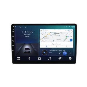 Navigatie dedicata cu Android Mitsubishi L200 dupa 2015, 2GB RAM, Radio GPS Dual Zone, Display HD QLED 9" Touchscreen, Internet Wi-Fi si slot SIM 4G, Bluetooth, MirrorLink, USB