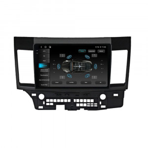 Navigatie dedicata cu Android Mitsubishi Lancer dupa 2007, 12GB RAM, Radio GPS Dual Zone, Display 2K QLED 10.36" Touchscreen, Internet Wi-Fi si slot SIM 4G, Bluetooth, MirrorLink, USB, Waze 98300