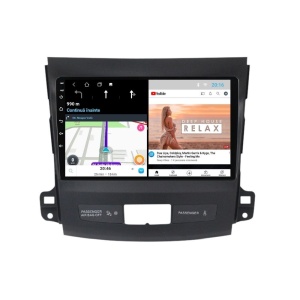 Navigatie dedicata cu Android Mitsubishi Outlander II 2006 - 2012, 1GB RAM, Radio GPS Dual Zone, Display HD IPS 9" Touchscreen, Internet Wi-Fi, Bluetooth, MirrorLink, USB 100509330