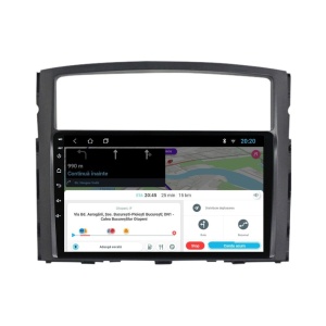 Navigatie dedicata cu Android Mitsubishi Pajero IV 2006 - 2018, 1GB RAM, Radio GPS Dual Zone, Display HD IPS 9" Touchscreen, Internet Wi-Fi, Bluetooth, MirrorLink, USB 100509360