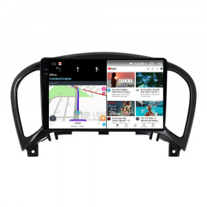 Navigatie dedicata cu Android Nissan Juke 2010 - 2019, 12GB RAM, Radio GPS Dual Zone, Display 2K QLED 9.5" Touchscreen, Internet Wi-Fi si slot SIM 4G, Bluetooth, MirrorLink, USB, Waze 99430