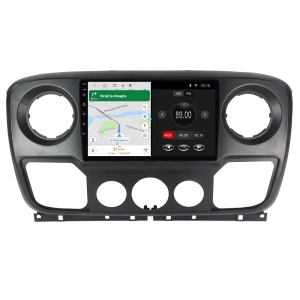 Navigatie dedicata cu Android Nissan NV400 2010 - 2020, 1GB RAM, Radio GPS Dual Zone, Display HD IPS 10" Touchscreen, Internet Wi-Fi, Bluetooth, MirrorLink, USB 100521090