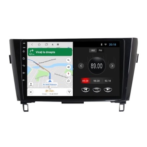 Navigatie dedicata cu Android Nissan Qashqai II 2014 - 2021, 1GB RAM, Radio GPS Dual Zone, Display HD IPS 10" Touchscreen, Internet Wi-Fi, Bluetooth, MirrorLink, USB 100528020
