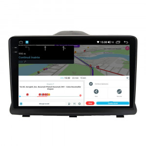 Navigatie dedicata cu Android Opel Antara 2006 - 2017, 4GB RAM, Radio GPS Dual Zone, Display 2K QLED 9.5" Touchscreen, Internet Wi-Fi si slot SIM 4G, Bluetooth, MirrorLink, USB, Waze 111980