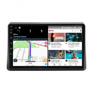 Navigatie dedicata cu Android Opel Movano B 2020 - 2022, 8GB RAM, Radio GPS Dual Zone, Display HD IPS 10" Touchscreen, Internet Wi-Fi si slot SIM 4G, Bluetooth, MirrorLink, USB, Waze 100450