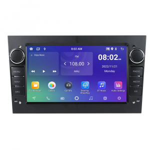 Navigatie dedicata cu Android Opel Vectra C 2002 - 2009, negru, 2GB RAM, Radio GPS Dual Zone, Display HD 7" Touchscreen, Internet Wi-Fi, Bluetooth, MirrorLink, USB - Img 1