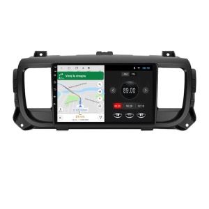 Navigatie dedicata cu Android Opel Vivaro C dupa 2019, 2GB RAM, Radio GPS Dual Zone, Display HD IPS 9" Touchscreen, Internet Wi-Fi, Bluetooth, MirrorLink, USB 100520220