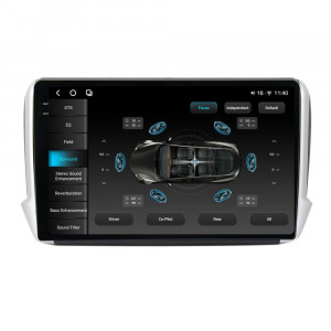 Navigatie dedicata cu Android Peugeot 2008 I 2013 - 2019, 12GB RAM, Radio GPS Dual Zone, Display 2K QLED 10.36" Touchscreen, Internet Wi-Fi si slot SIM 4G, Bluetooth, MirrorLink, USB, Waze 97950