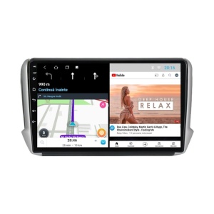 Navigatie dedicata cu Android Peugeot 2008 I 2013 - 2019, 1GB RAM, Radio GPS Dual Zone, Display HD IPS 10" Touchscreen, Internet Wi-Fi, Bluetooth, MirrorLink, USB 100509510