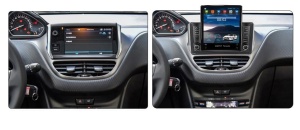 Navigatie dedicata cu Android Peugeot 2008 I 2013 - 2019, 2GB RAM, Radio GPS Dual Zone, Touchscreen IPS 9.7" HD tip Tesla, Internet Wi-Fi, Bluetooth, MirrorLink, USB 100485690