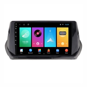 Navigatie dedicata cu Android Peugeot 2008 II dupa 2019, 4GB RAM, Radio GPS Dual Zone, Display HD IPS 9" Touchscreen, Internet Wi-Fi, Bluetooth, MirrorLink, USB - Img 2
