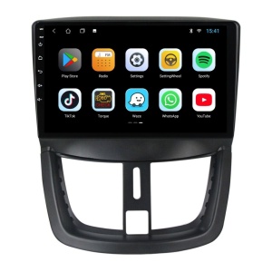 Navigatie dedicata cu Android Peugeot 207 2006 - 2015, 1GB RAM, Radio GPS Dual Zone, Display HD IPS 9" Touchscreen, Internet Wi-Fi, Bluetooth, MirrorLink, USB 100479930