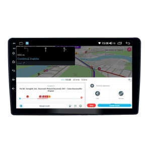 Navigatie dedicata cu Android Peugeot 307 2000 - 2013, 4GB RAM, Radio GPS Dual Zone, Display HD IPS 9" Touchscreen, Internet Wi-Fi, Bluetooth, MirrorLink, USB - Img 8