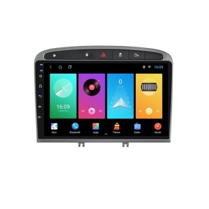Navigatie dedicata cu Android Peugeot 308 I 2007 - 2013, 4GB RAM, Radio GPS Dual Zone, Display HD IPS 9" Touchscreen, Internet Wi-Fi, Bluetooth, MirrorLink, USB - Img 2