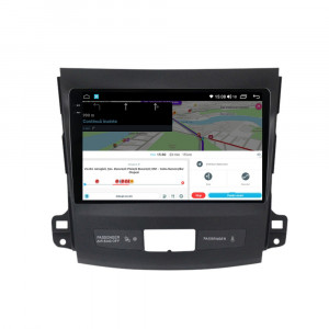 Navigatie dedicata cu Android Peugeot 4007 2007 - 2013, 8GB RAM, Radio GPS Dual Zone, Display 2K QLED 9.5" Touchscreen, Internet Wi-Fi si slot SIM 4G, Bluetooth, MirrorLink, USB, Waze 112430