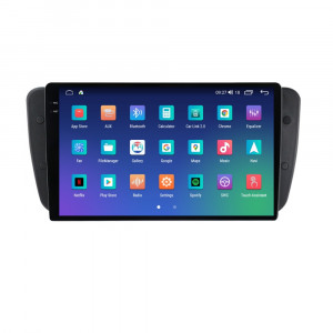 Navigatie dedicata cu Android Seat Ibiza IV 2008 - 2013, 8GB RAM, Radio GPS Dual Zone, Display 2K QLED 9.5" Touchscreen, Internet Wi-Fi si slot SIM 4G, Bluetooth, MirrorLink, USB, Waze 110390