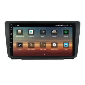 Navigatie dedicata cu Android Skoda Octavia II 2004 - 2013, 4GB RAM, Radio GPS Dual Zone, Display HD QLED 9" Touchscreen, Internet Wi-Fi si slot SIM 4G, Bluetooth, MirrorLink, USB 100252800