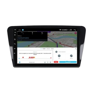 Navigatie dedicata cu Android Skoda Octavia III 2013 - 2020, 2GB RAM, Radio GPS Dual Zone, Display HD QLED 10" Touchscreen, Internet Wi-Fi si slot SIM 4G, Bluetooth, MirrorLink, USB 100291020