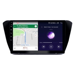Navigatie dedicata cu Android Skoda Superb III 2015 - 2017, 4GB RAM, Radio GPS Dual Zone, Display HD IPS 10" Touchscreen, Internet Wi-Fi, Bluetooth, MirrorLink, USB - Img 6