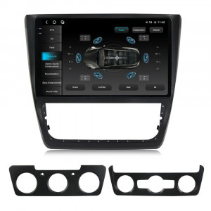 Navigatie dedicata cu Android Skoda Yeti 2009 - 2018, 12GB RAM, Radio GPS Dual Zone, Display 2K QLED 10.36" Touchscreen, Internet Wi-Fi si slot SIM 4G, Bluetooth, MirrorLink, USB, Waze 98030