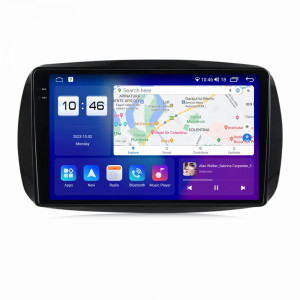 Navigatie dedicata cu Android Smart Forfour dupa 2014, 4GB RAM, Radio GPS Dual Zone, Display 2K QLED 9.5" Touchscreen, Internet Wi-Fi si slot SIM 4G, Bluetooth, MirrorLink, USB, Waze 104730