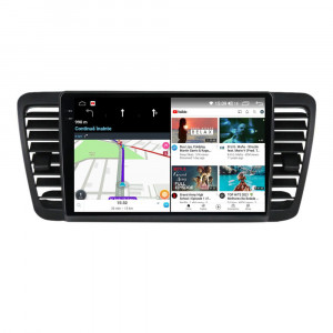 Navigatie dedicata cu Android Subaru Outback / Legacy 2003 - 2009, 12GB RAM, Radio GPS Dual Zone, Display 2K QLED 9.5" Touchscreen, Internet Wi-Fi si slot SIM 4G, Bluetooth, MirrorLink, USB, Waze 99680