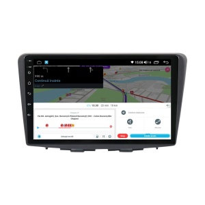 Navigatie dedicata cu Android Suzuki Baleno dupa 2016, 4GB RAM, Radio GPS Dual Zone, Display HD IPS 9" Touchscreen, Internet Wi-Fi, Bluetooth, MirrorLink, USB - Img 8
