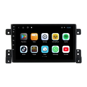 Navigatie dedicata cu Android Suzuki Grand Vitara 2005 - 2015, 1GB RAM, Radio GPS Dual Zone, Display HD IPS 9" Touchscreen, Internet Wi-Fi, Bluetooth, MirrorLink, USB 100480200
