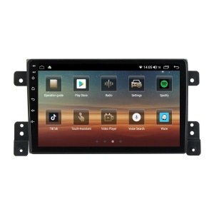 Navigatie dedicata cu Android Suzuki Grand Vitara 2005 - 2015, 4GB RAM, Radio GPS Dual Zone, Display HD QLED 9" Touchscreen, Internet Wi-Fi si slot SIM 4G, Bluetooth, MirrorLink, USB 100251300