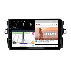 Navigatie dedicata cu Android Toyota Auris 2006 - 2012, 2GB RAM, Radio GPS Dual Zone, Display HD IPS 9" Touchscreen, Internet Wi-Fi, Bluetooth, MirrorLink, USB 100513050