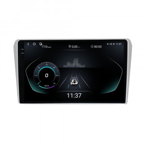 Navigatie dedicata cu Android Toyota Avensis T25 2003 - 2009, 12GB RAM, Radio GPS Dual Zone, Display 2K QLED 9.5" Touchscreen, Internet Wi-Fi si slot SIM 4G, Bluetooth, MirrorLink, USB, Waze 96960