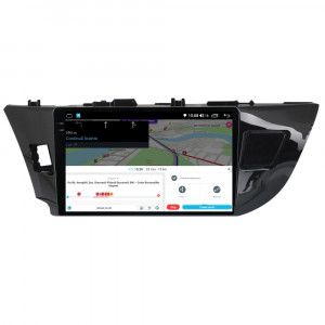 Navigatie dedicata cu Android Toyota Corolla 2013 - 2017, 8GB RAM, Radio GPS Dual Zone, Display 2K QLED 10.36" Touchscreen, Internet Wi-Fi si slot SIM 4G, Bluetooth, MirrorLink, USB, Waze 112490
